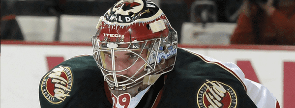 Josh Harding carried off the ice after collision (updated)