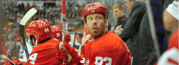 Johan Franzen Returning Wednesday Against Blue Jackets