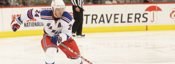 Ryan Callahan back in the lineup against Blues