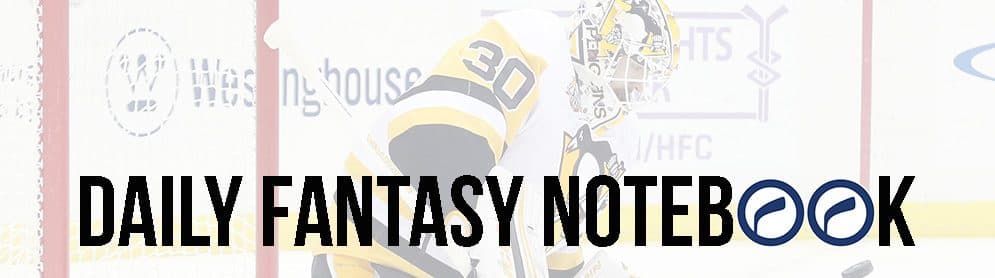 Daily Fantasy Notebook (11/14)