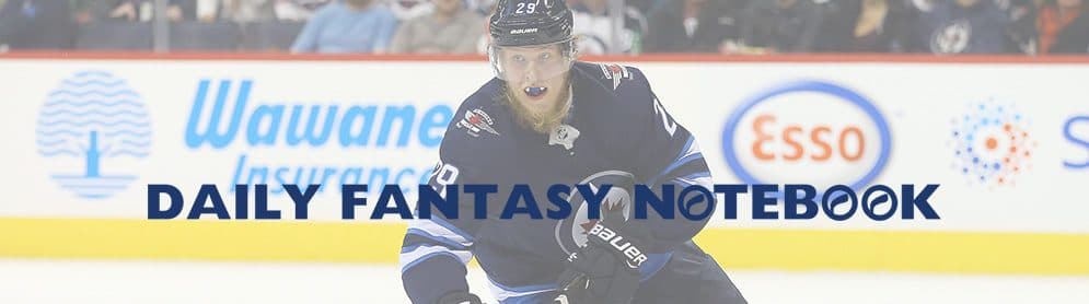 Daily Fantasy Hockey Notebook | 03-23-18