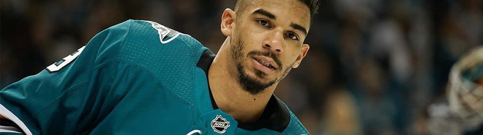 Report: Sharks, Evander Kane nearing seven-year extension
