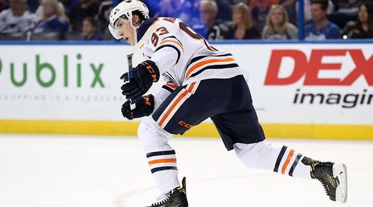 The Oilers have signed Ryan Nugent-Hopkins to an eight-year contract extension