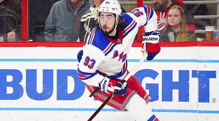 Rangers’ Zibanejad plays in 1,000th career NHL game