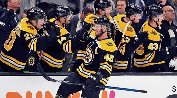 Boston Bruins forward David Krejci fined for slashing