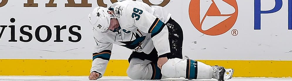 San Jose Sharks captain Logan Couture suffers fractured ankle, set to miss at least six weeks