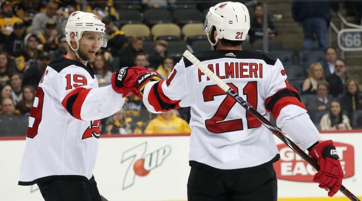 New York Islanders acquire Kyle Palmieri, Travis Zajac from New Jersey Devils