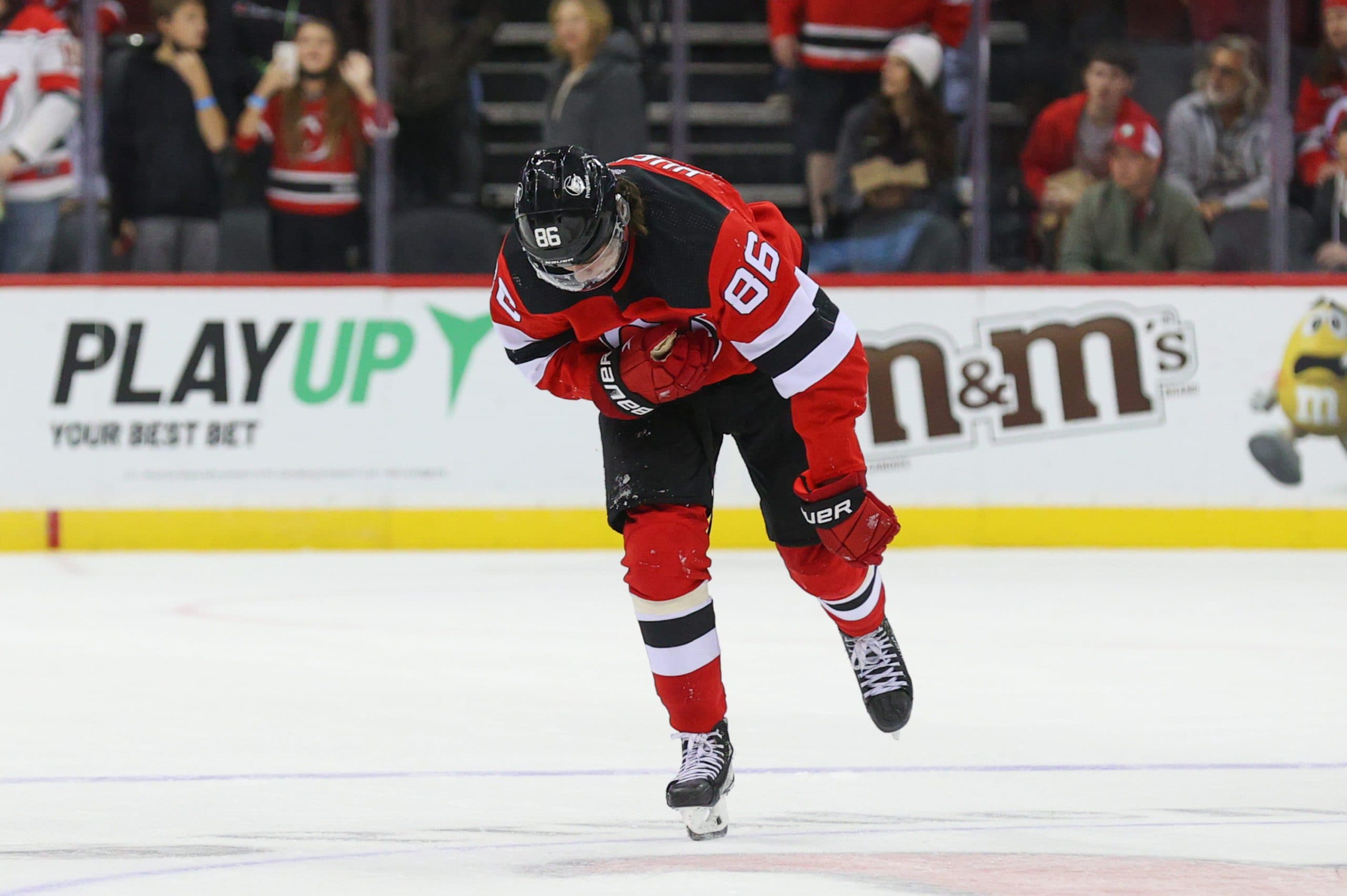 New Jersey Devils forward Jack Hughes to miss five weeks