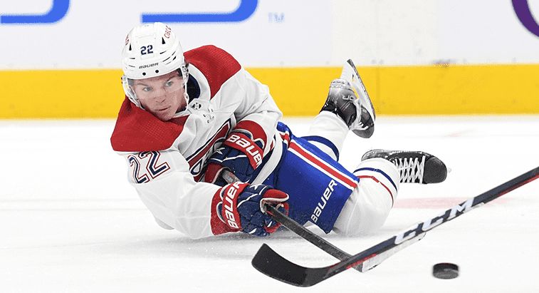 What has gone wrong for Habs rookie Cole Caufield?