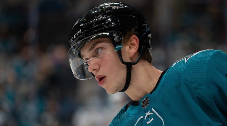 Report: San Jose Sharks to assign rookie William Eklund to SHL