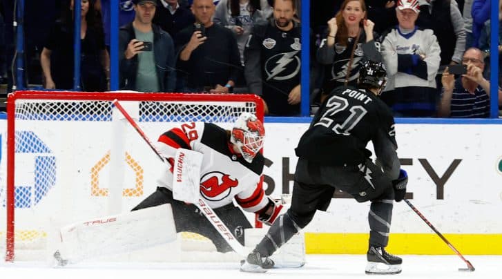 Lightning forward Brayden Point out 4-6 weeks