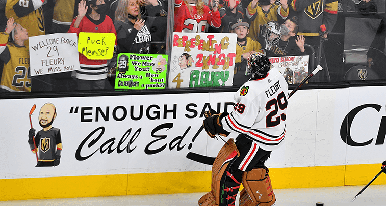 The Daily Faceoff Show: Fleury returns to Vegas in style