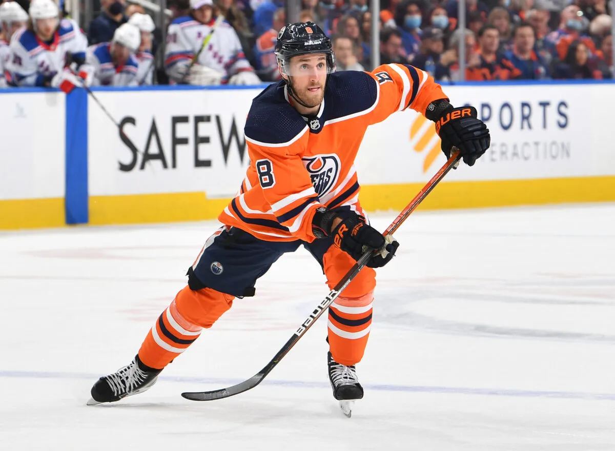 The Oilers placed Kyle Turris on waivers