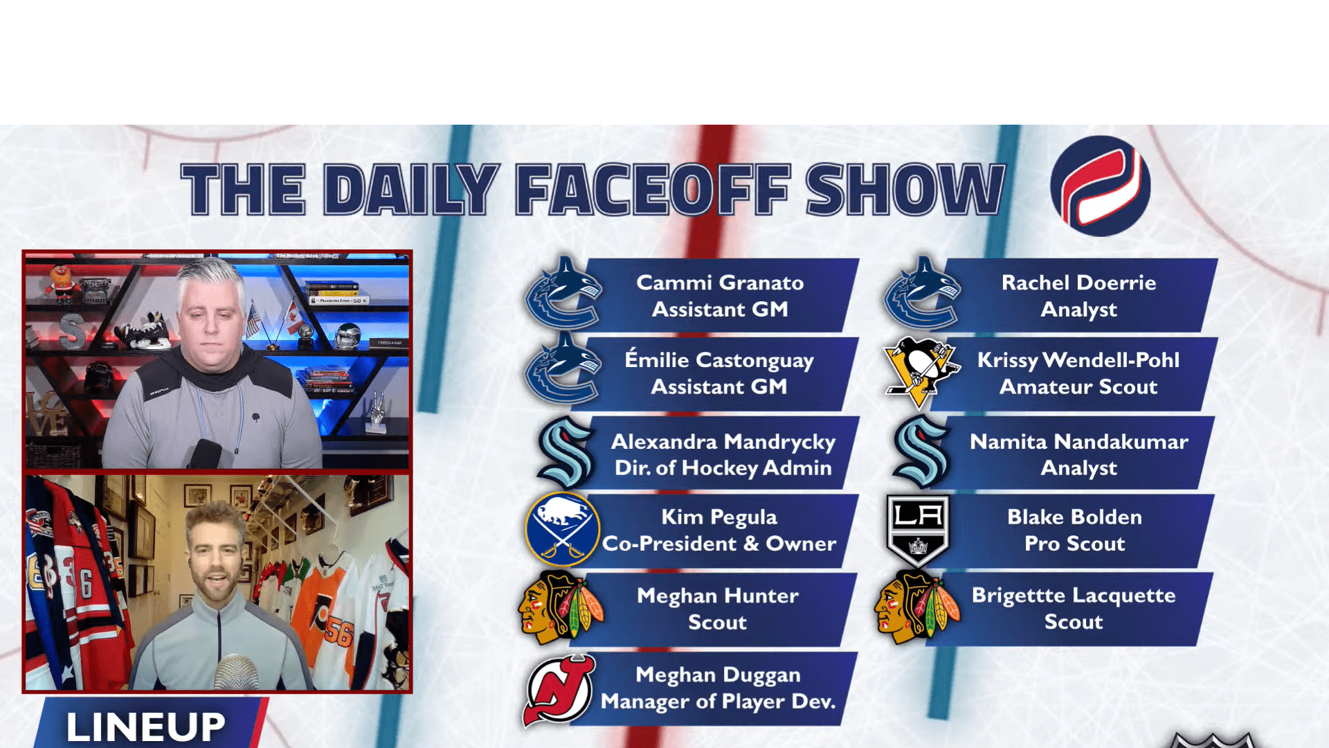 The Daily Faceoff Show: Will we see a female NHL head coach or general manager first?