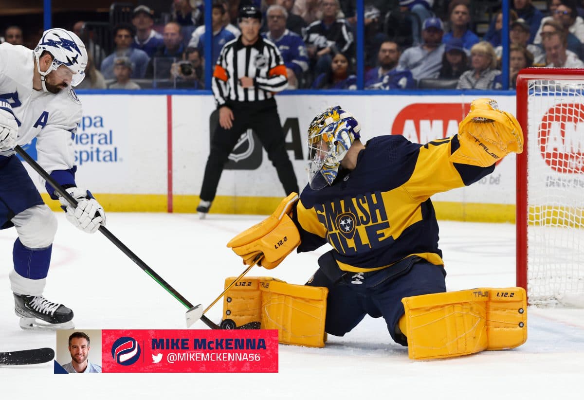 McKenna’s Matchup of the Day: April 26 – Juuse Saros vs. Dan Vladar