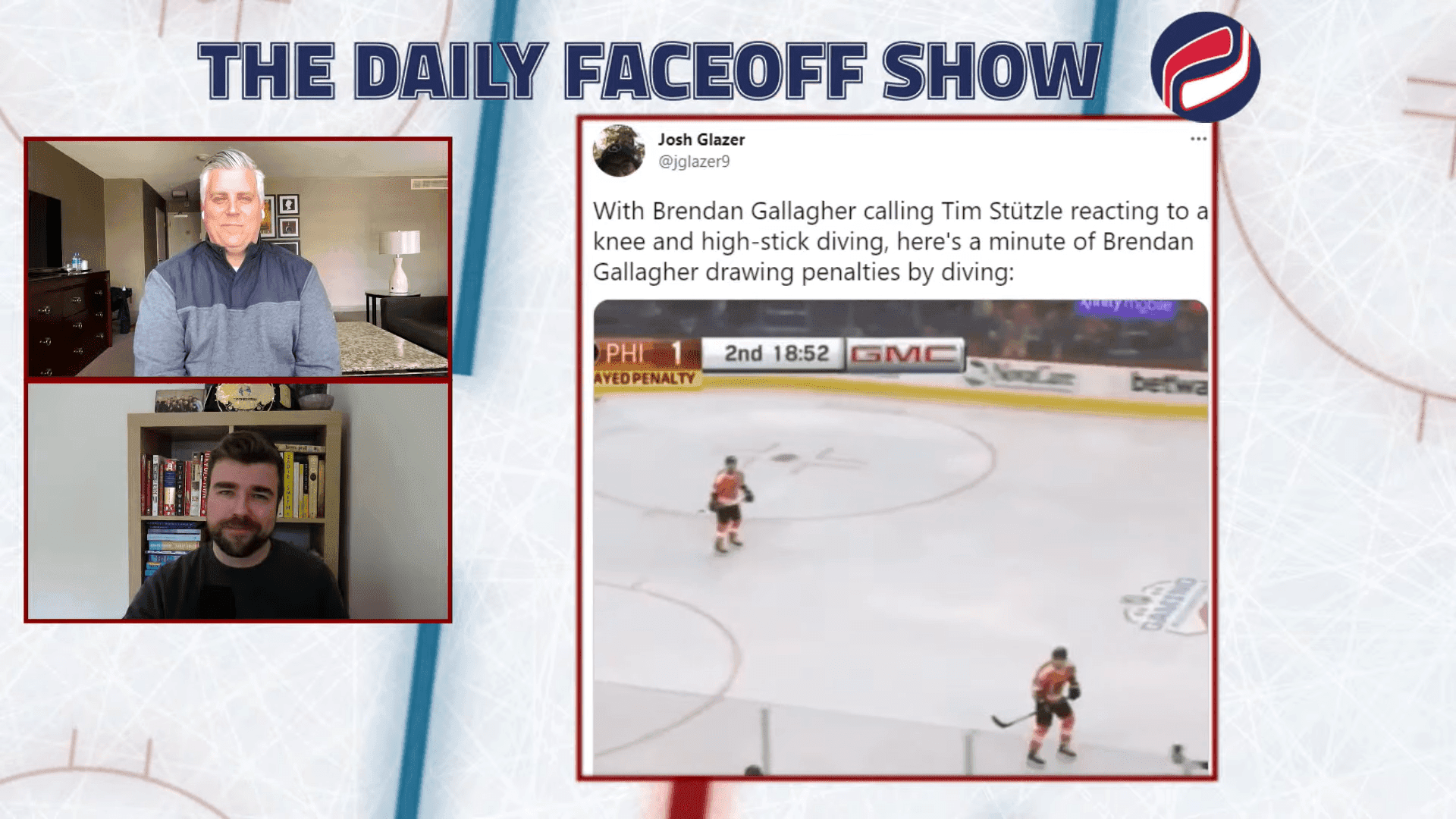 The Daily Faceoff Show: Were Brendan Gallagher’s comments on Tim Stutzle out of line?
