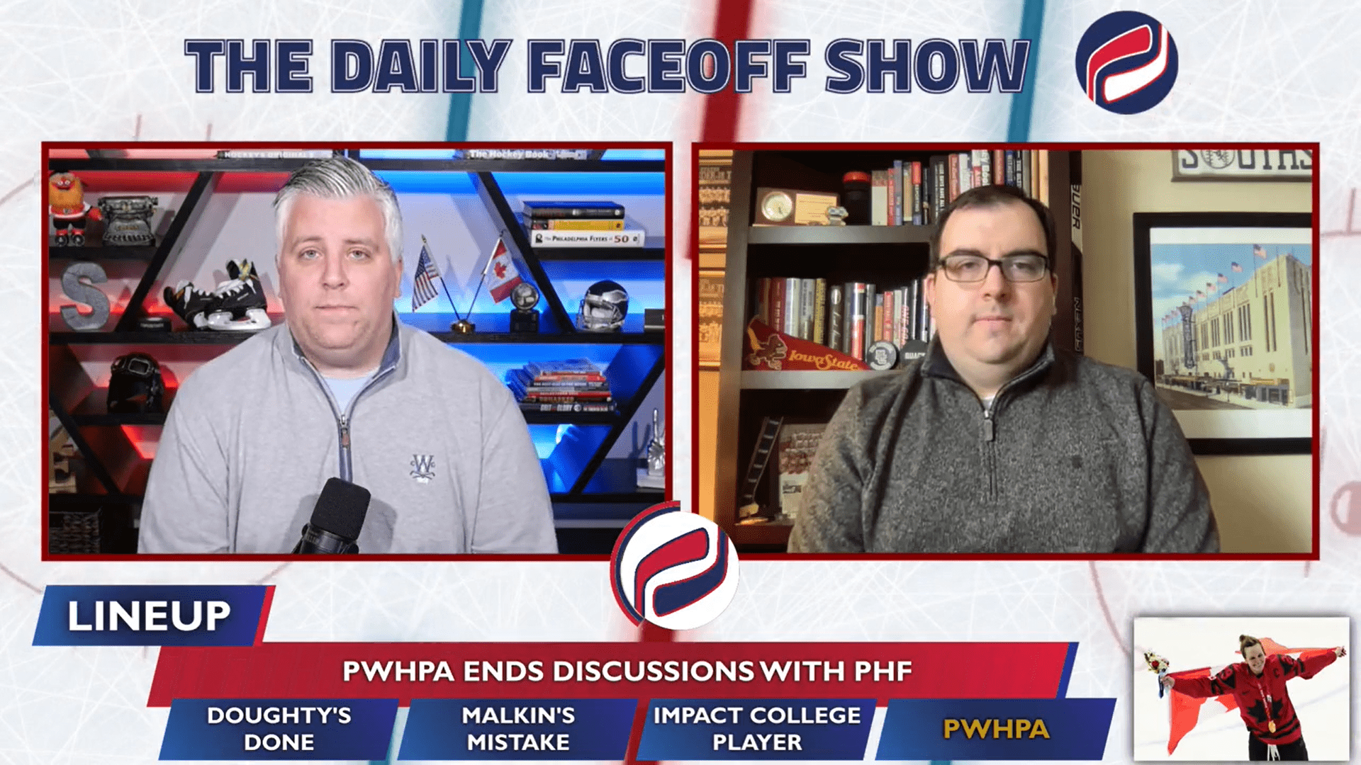 The Daily Faceoff Show: The future of the PWHPA and the PHF