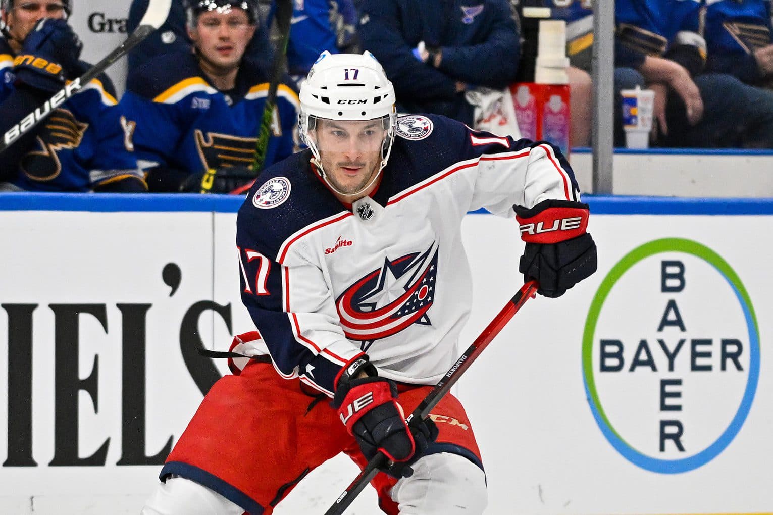 Columbus Blue Jackets sign Justin Danforth to one-year, $1.1 million extension
