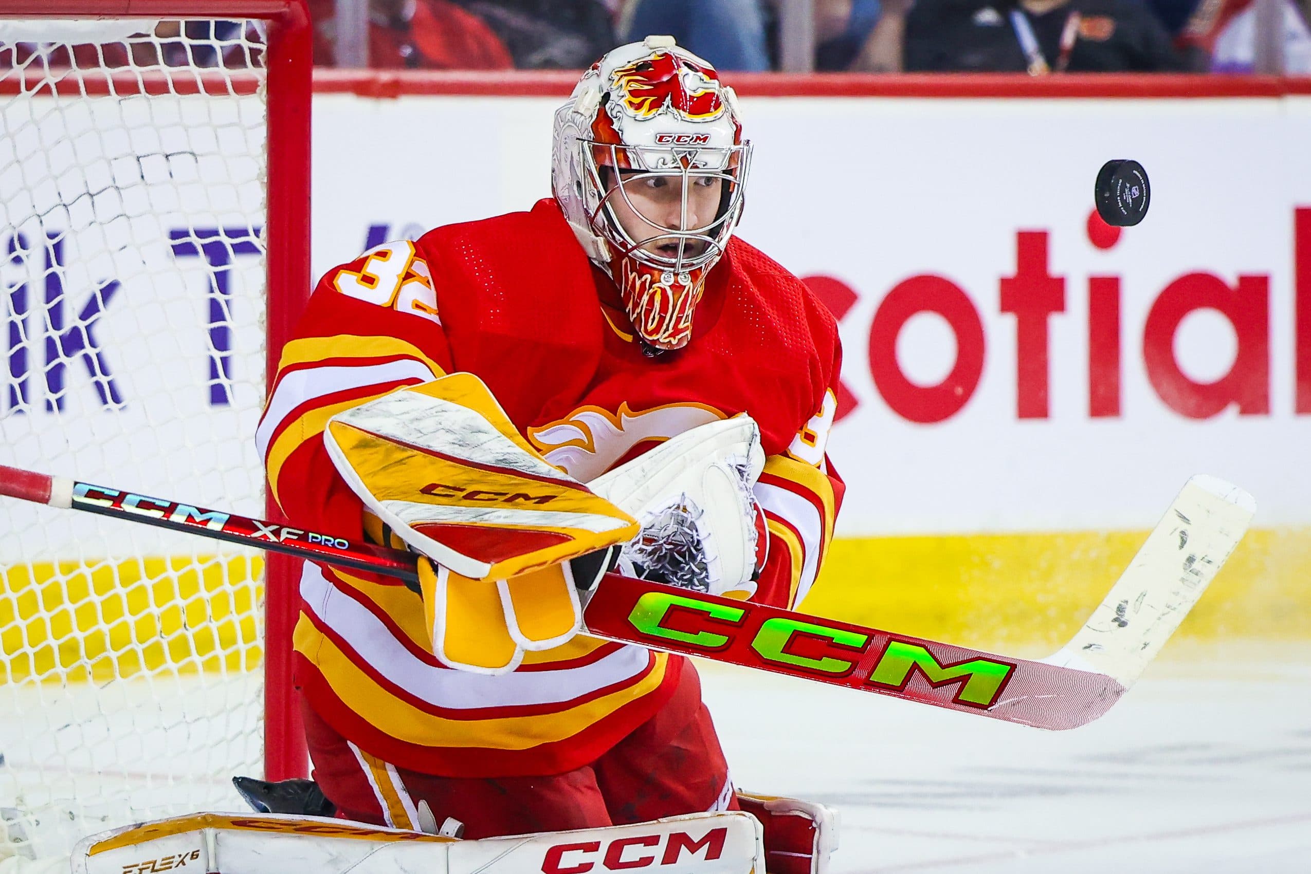 Flames re-sign Dustin Wolf to two-year contract