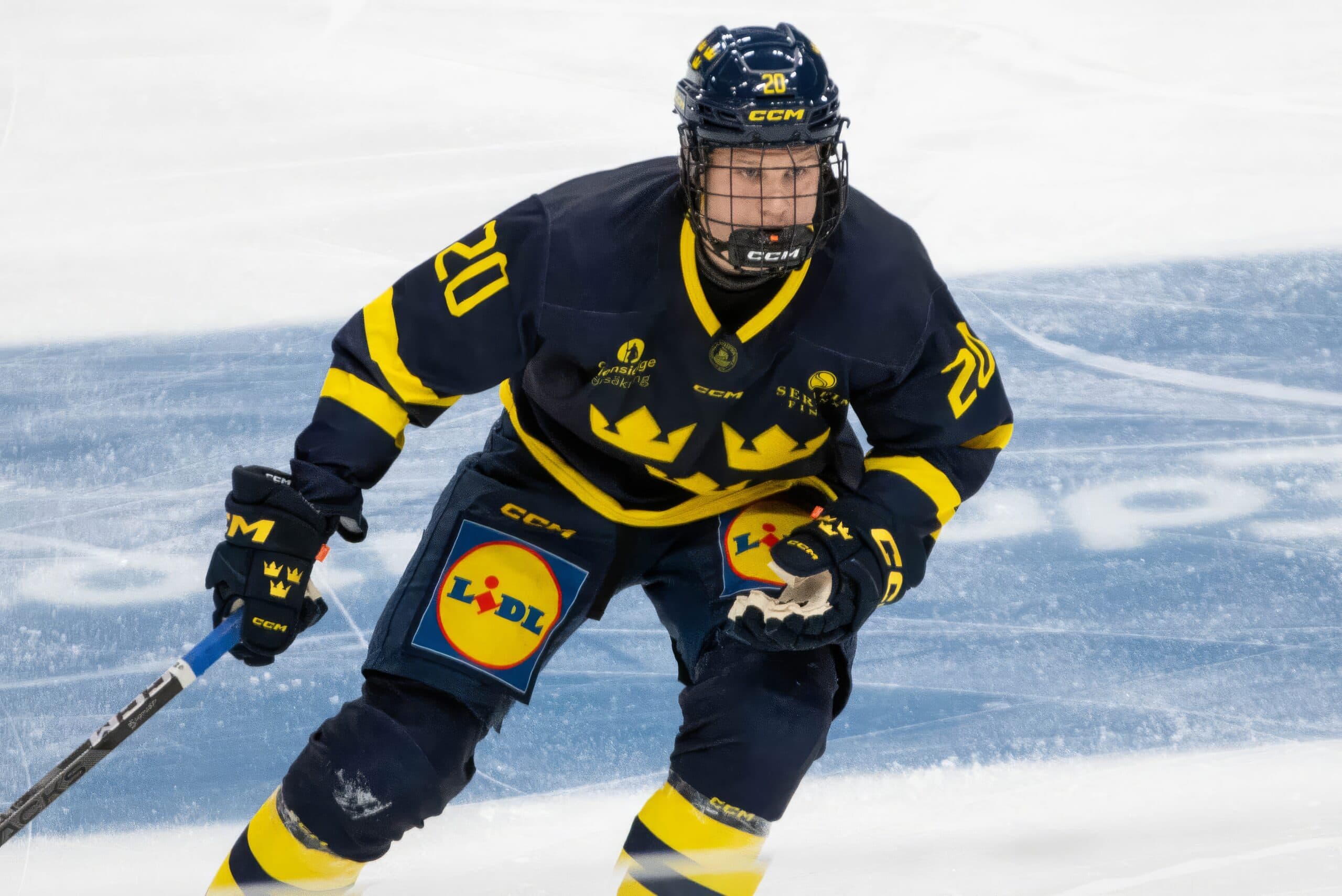 Red Wings select Eddie Genborg No. 44 overall in 2025 NHL Draft