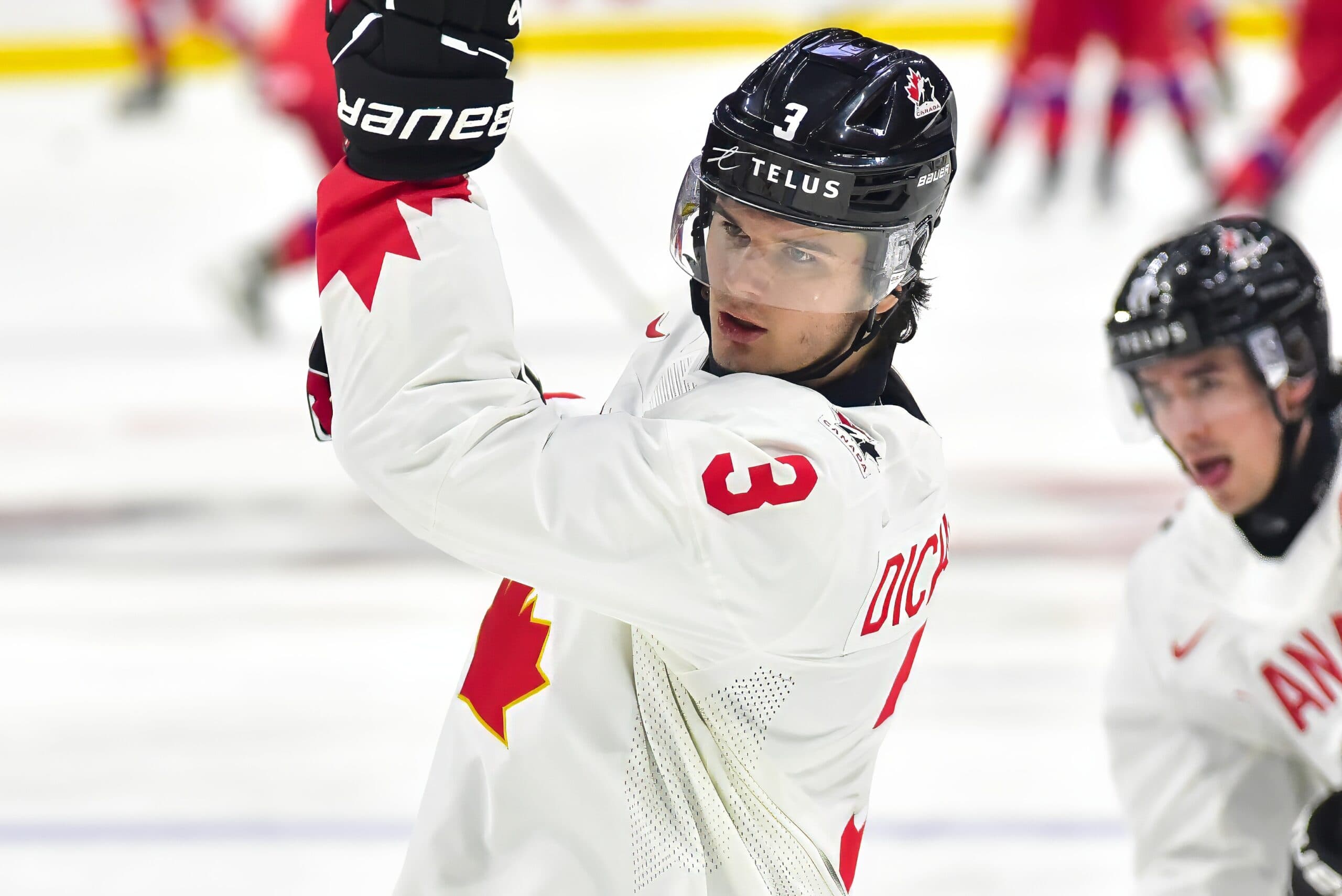 Sharks’ Sam Dickinson won’t be loaned out for 2026 World Juniors