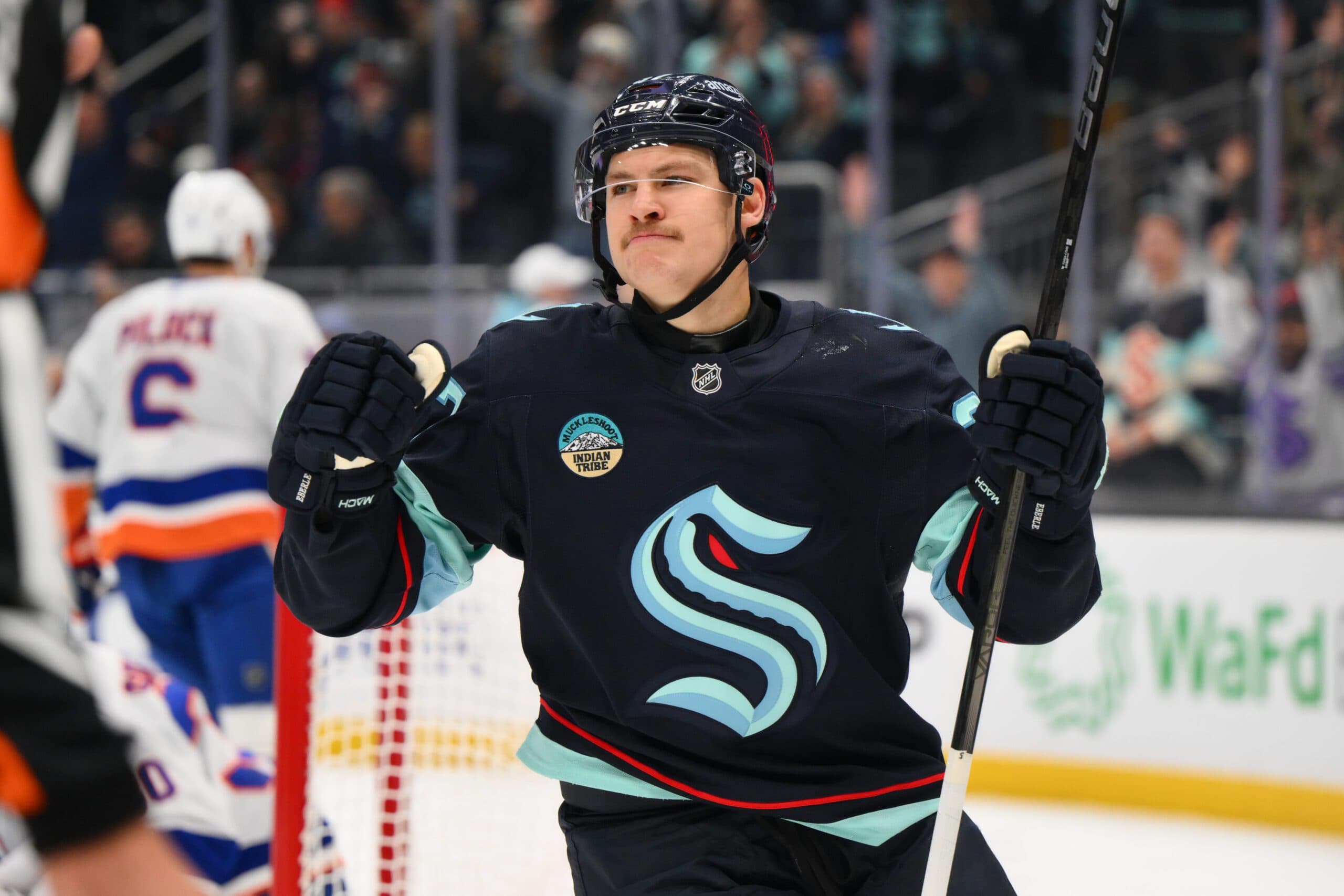 Seattle Kraken center Yanni Gourde