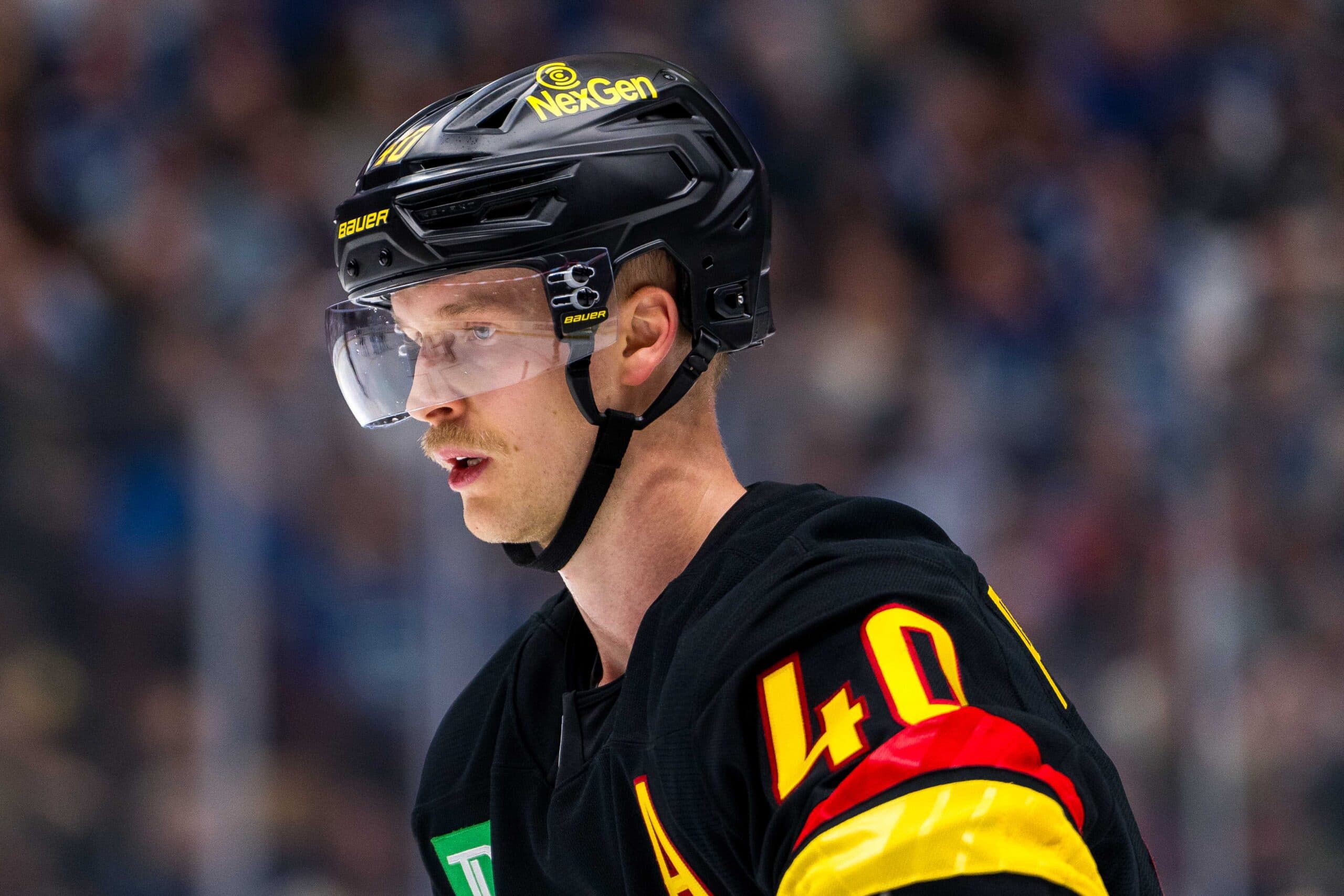 Vancouver Canucks center Elias Pettersson