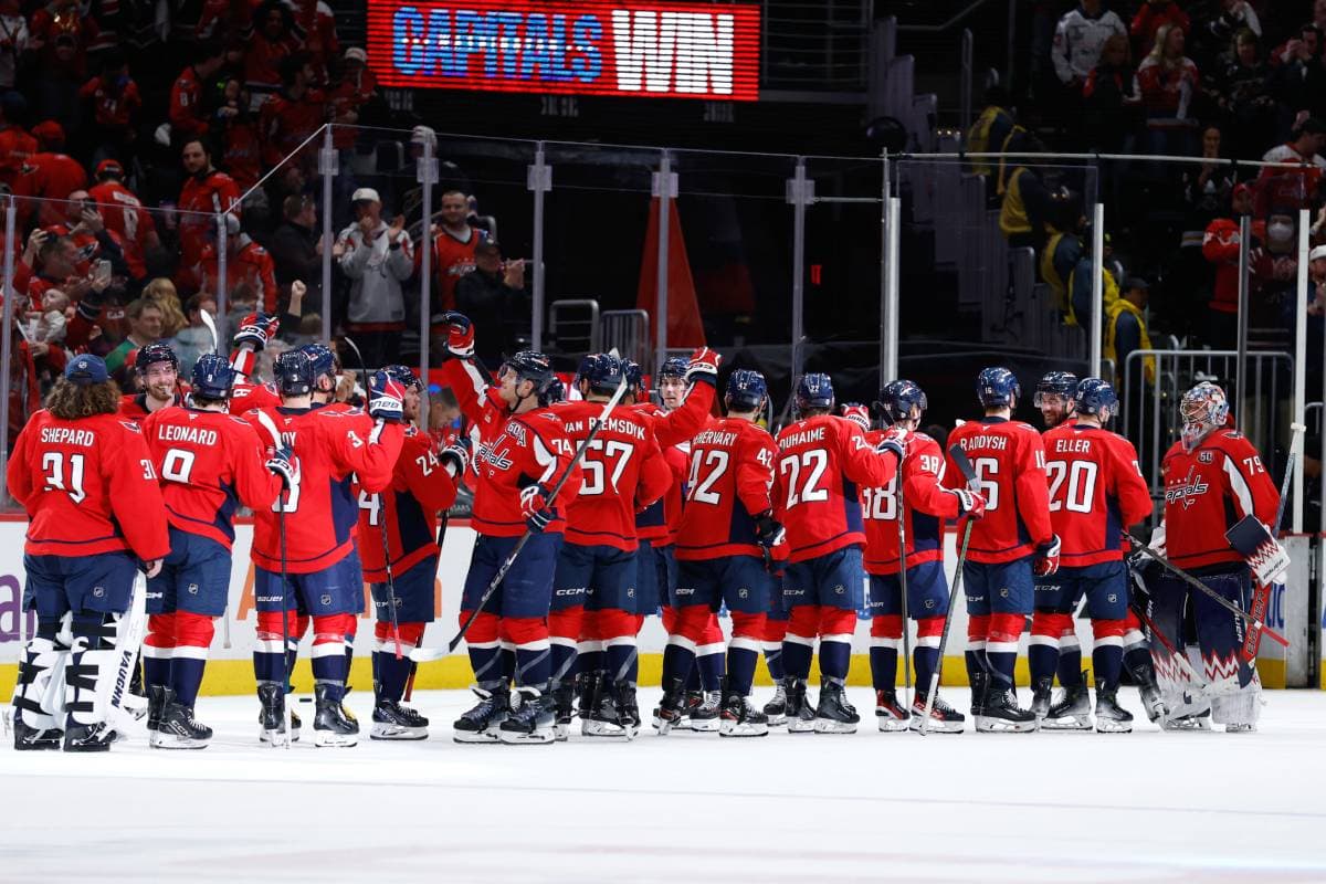 Capitals clinch top spot in NHL’s Eastern Conference, will have home-ice advantage through playoffs