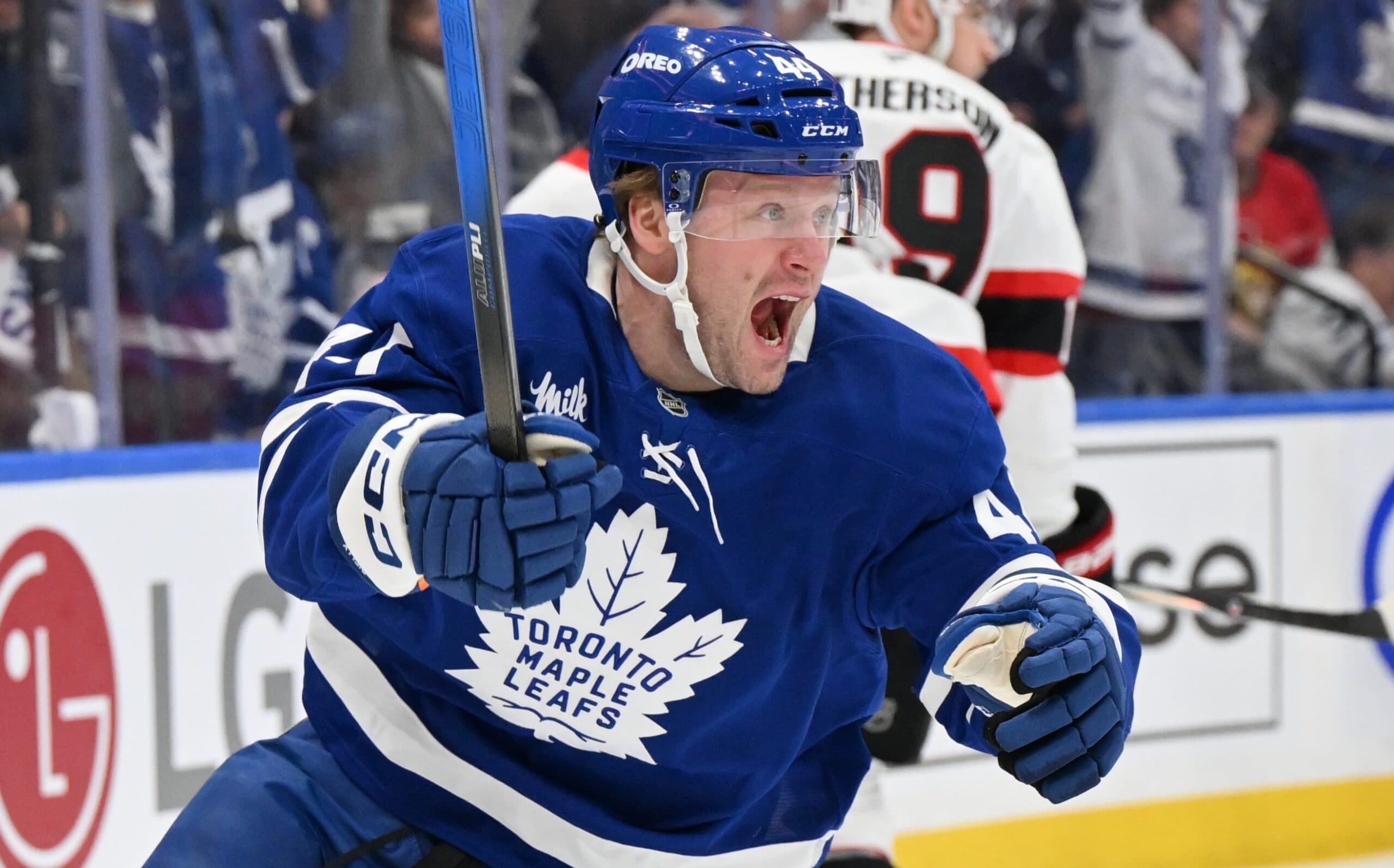 Toronto Maple Leafs defenseman Morgan Rielly