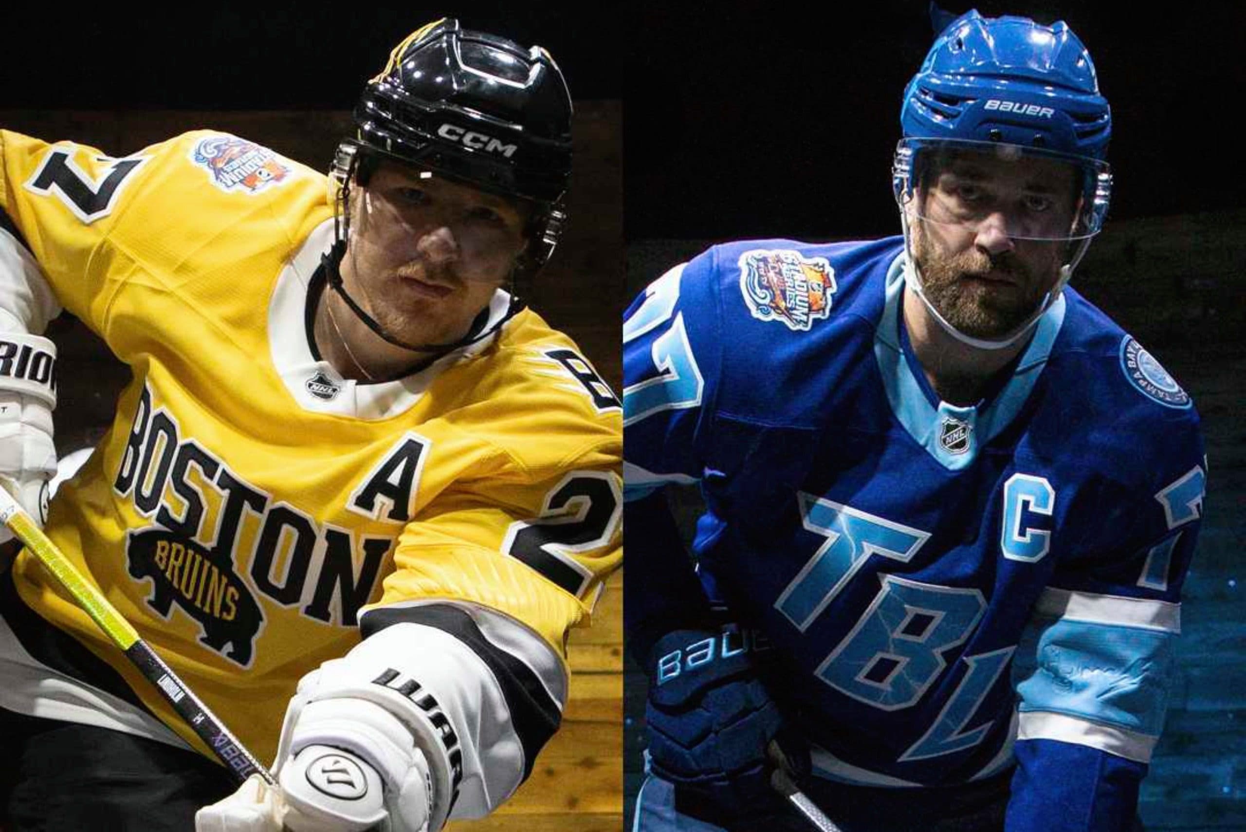 Lightning, Bruins reveal jerseys for 2026 Stadium Series