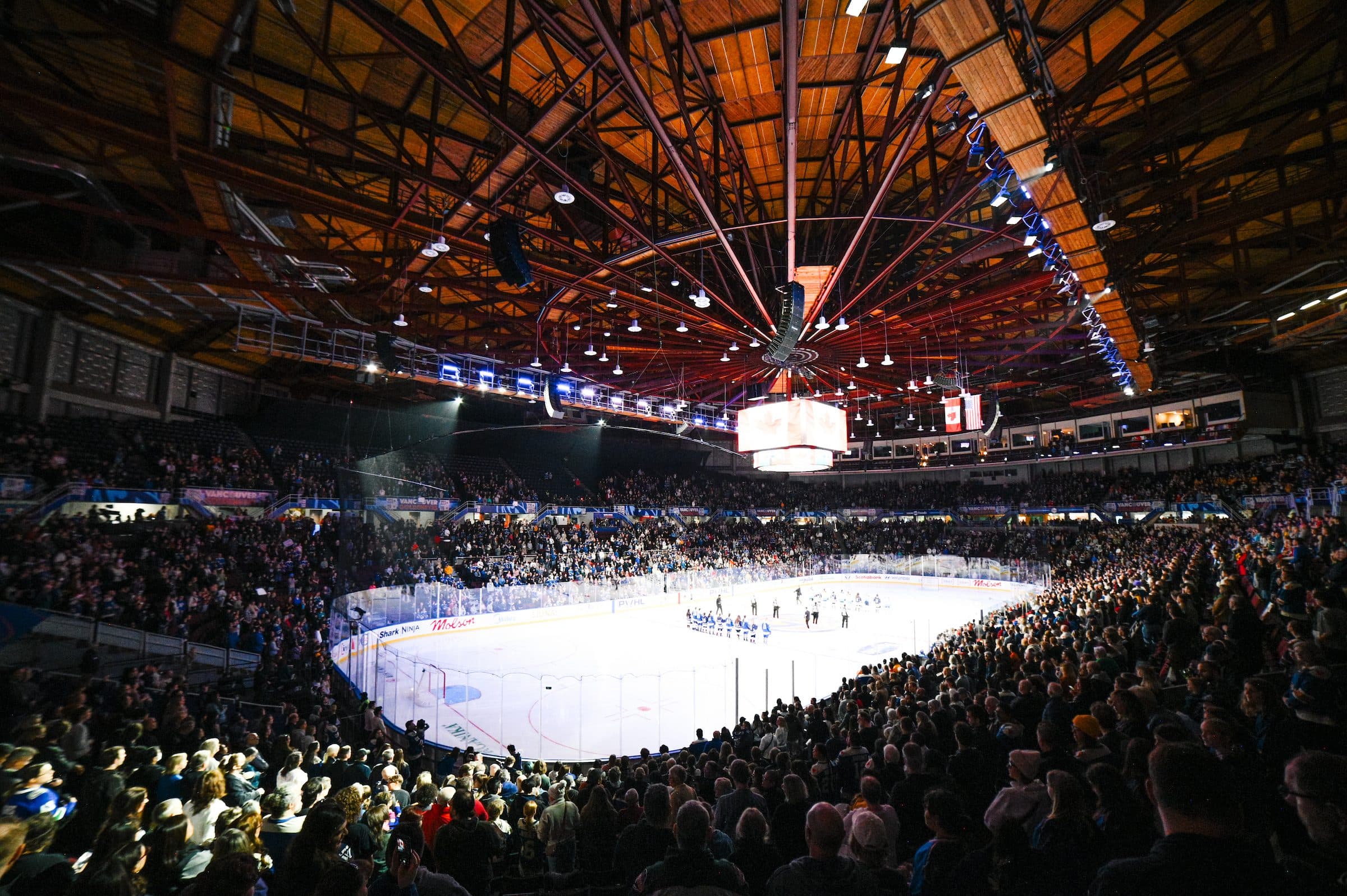 Pacific Coliseum, Vancouver Goldeneyes