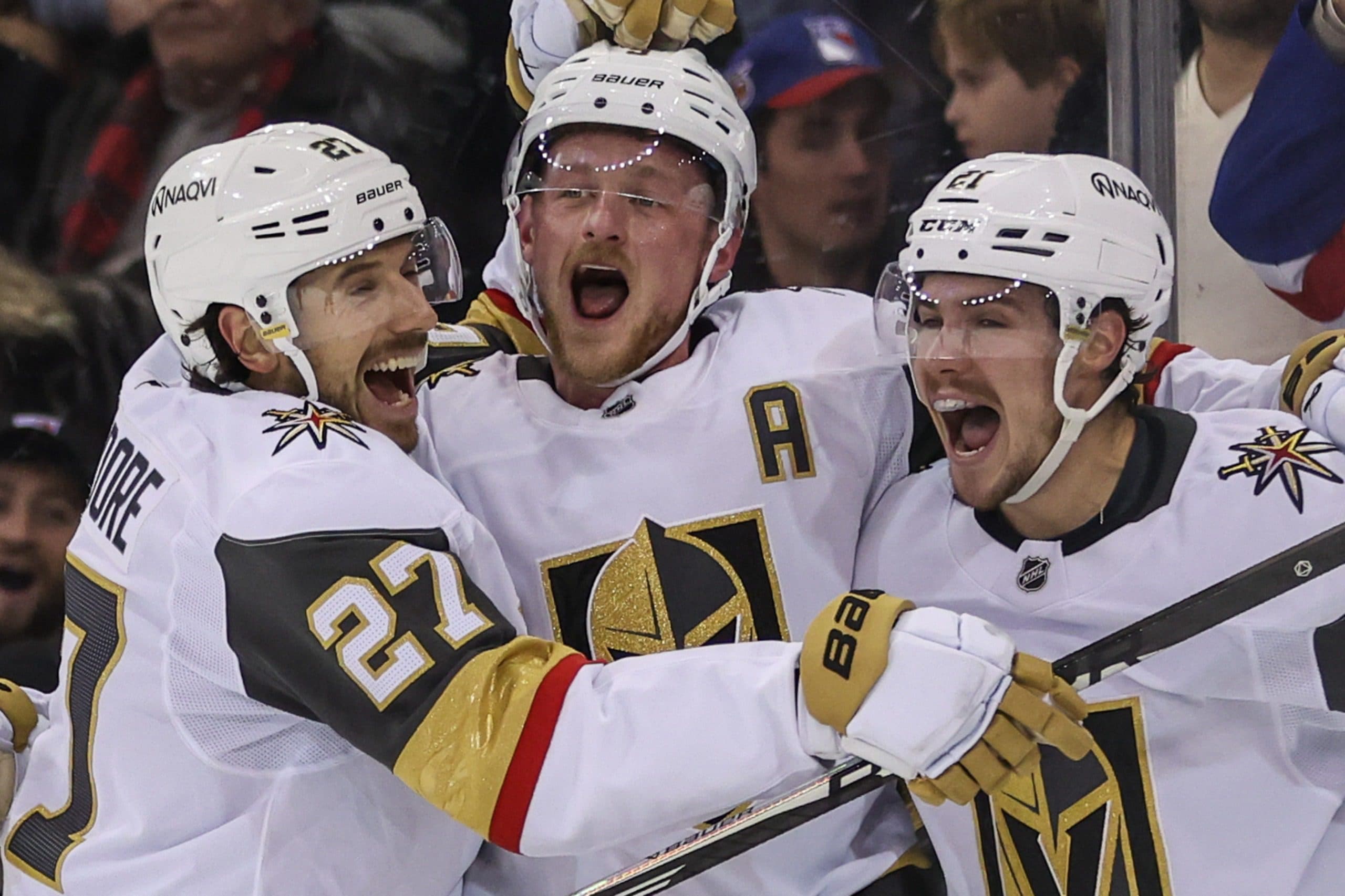 Golden Knights’ Jack Eichel, Shea Theodore out day-to-day