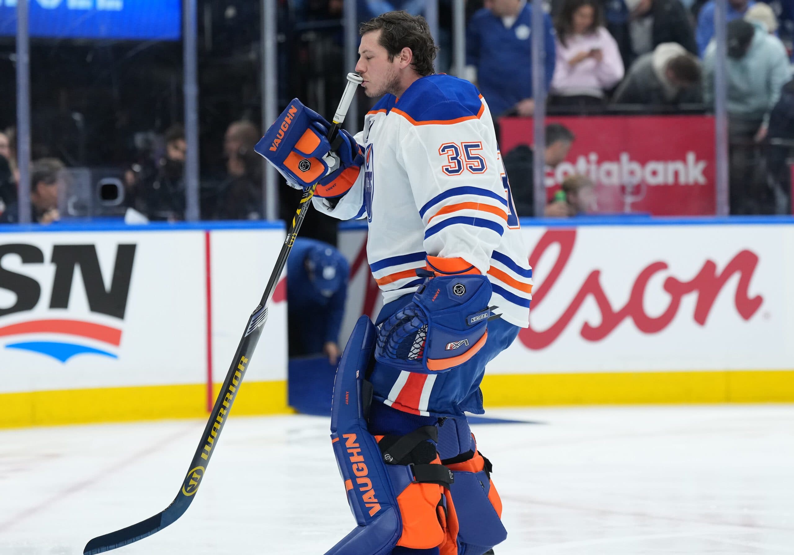 The Edmonton Oilers and Pittsburgh Penguins square off Tuesday, with their newly acquired netminders set to face their former teams.