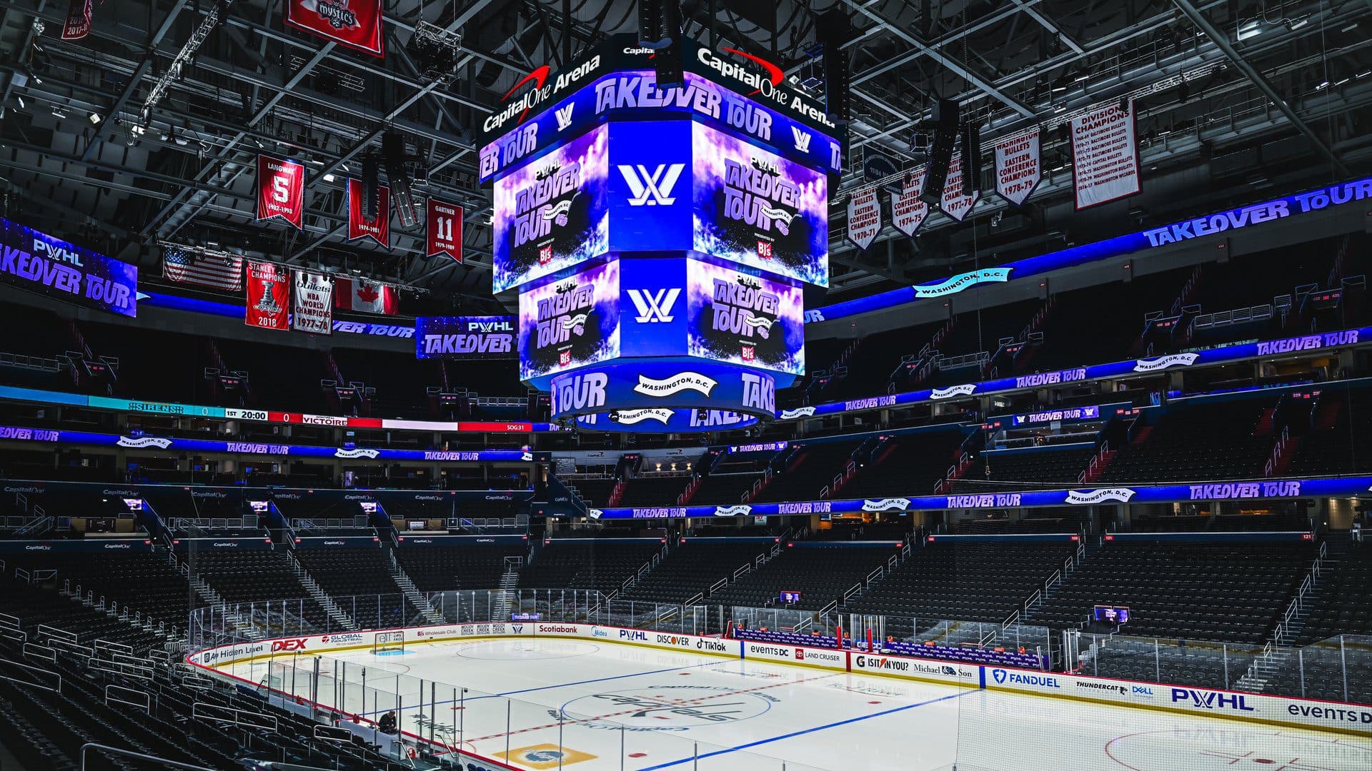 PWHL sets U.S. women’s hockey attendance record in Washington, D.C.