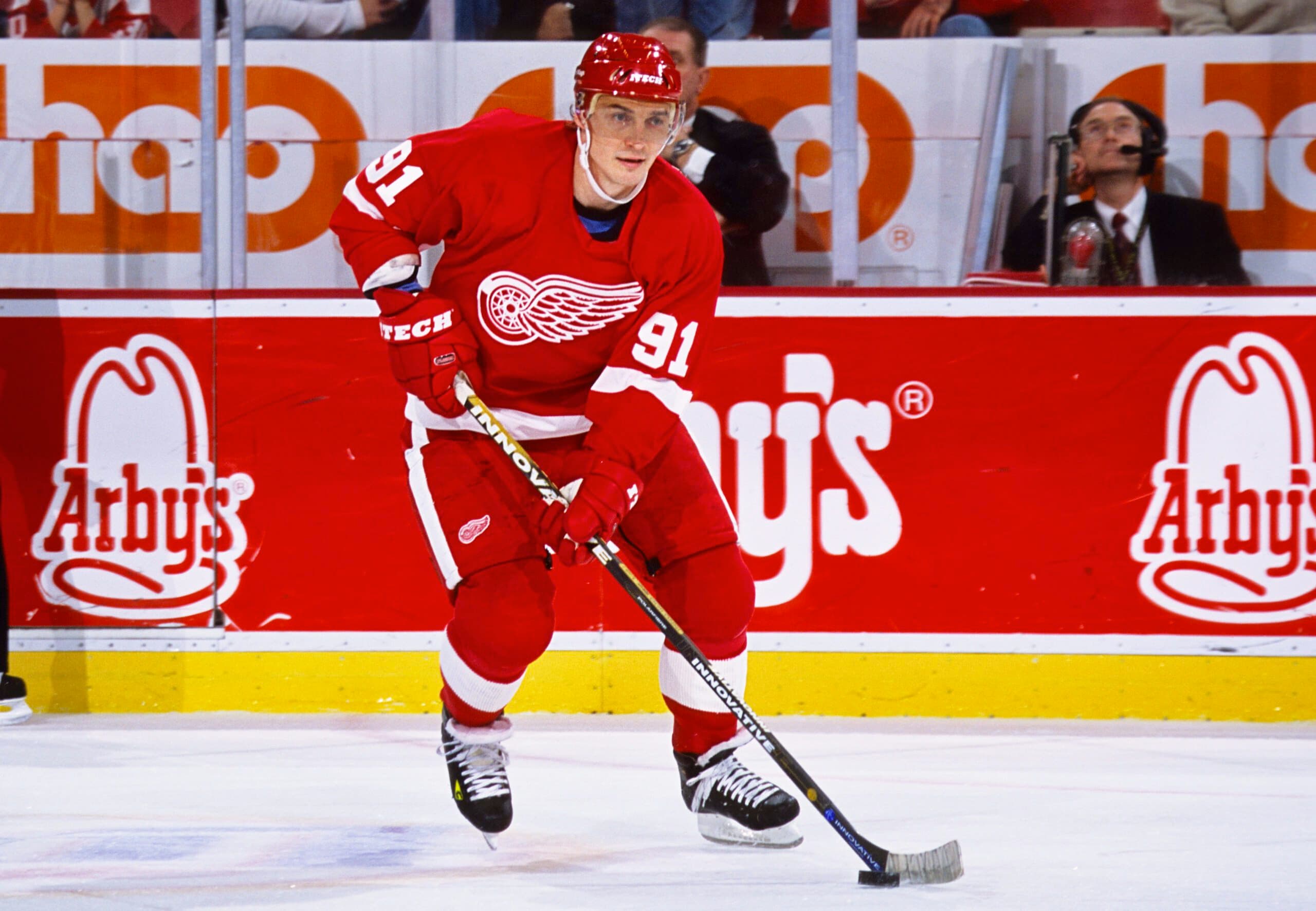 Detroit Red Wings center Sergei Fedorov