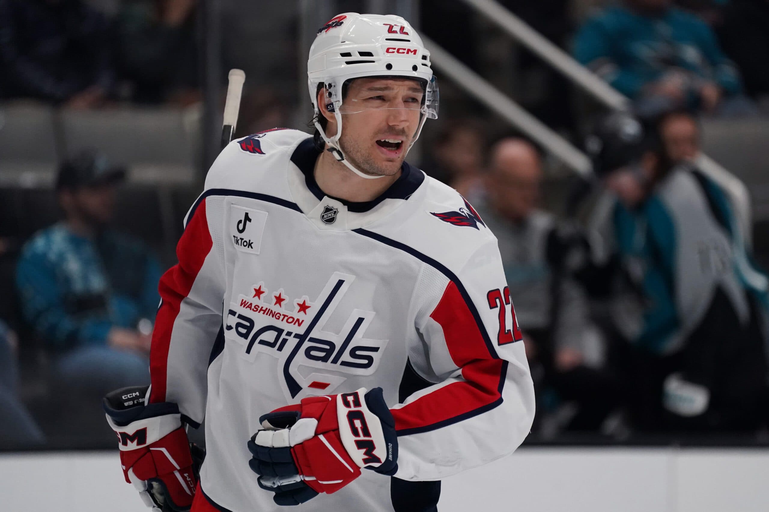 The incident occurred when Duhaime was on the bench and directed something towards a Seattle player.