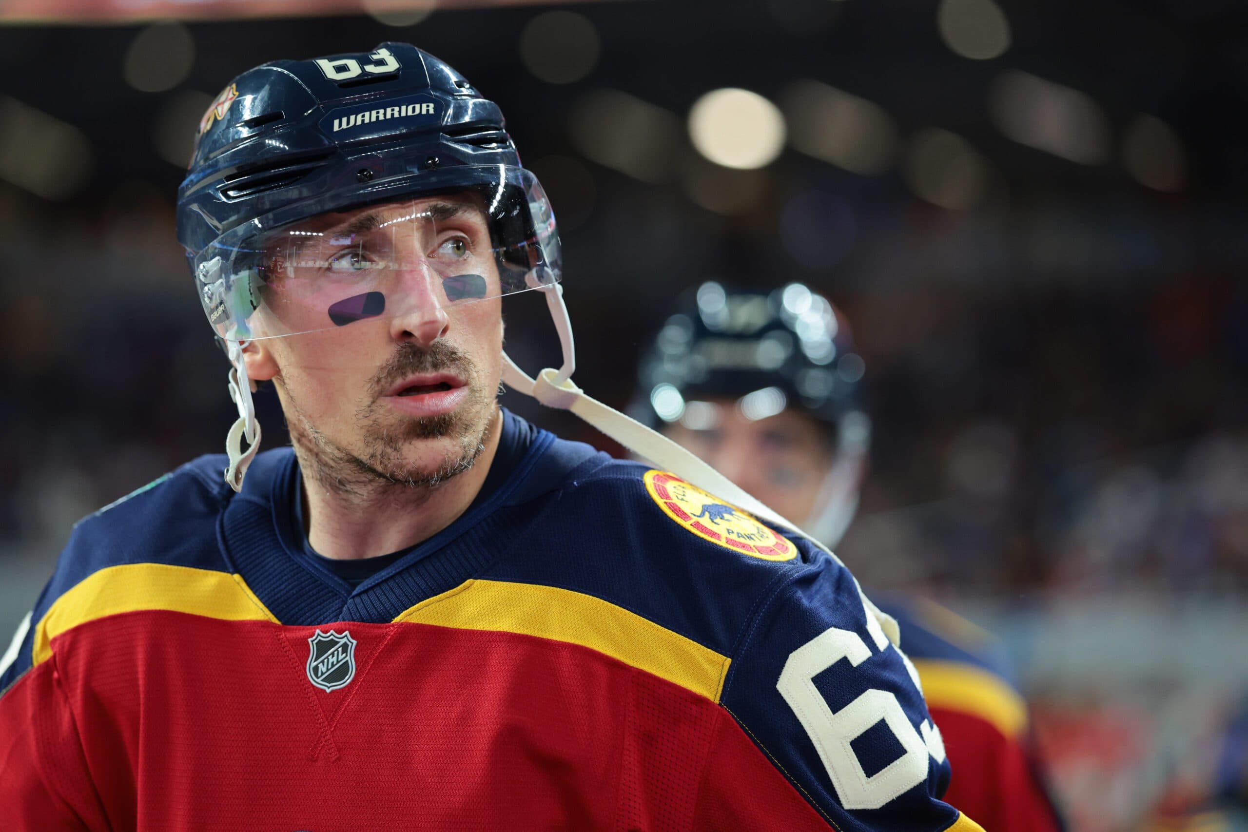 Florida Panthers right winger Brad Marchand