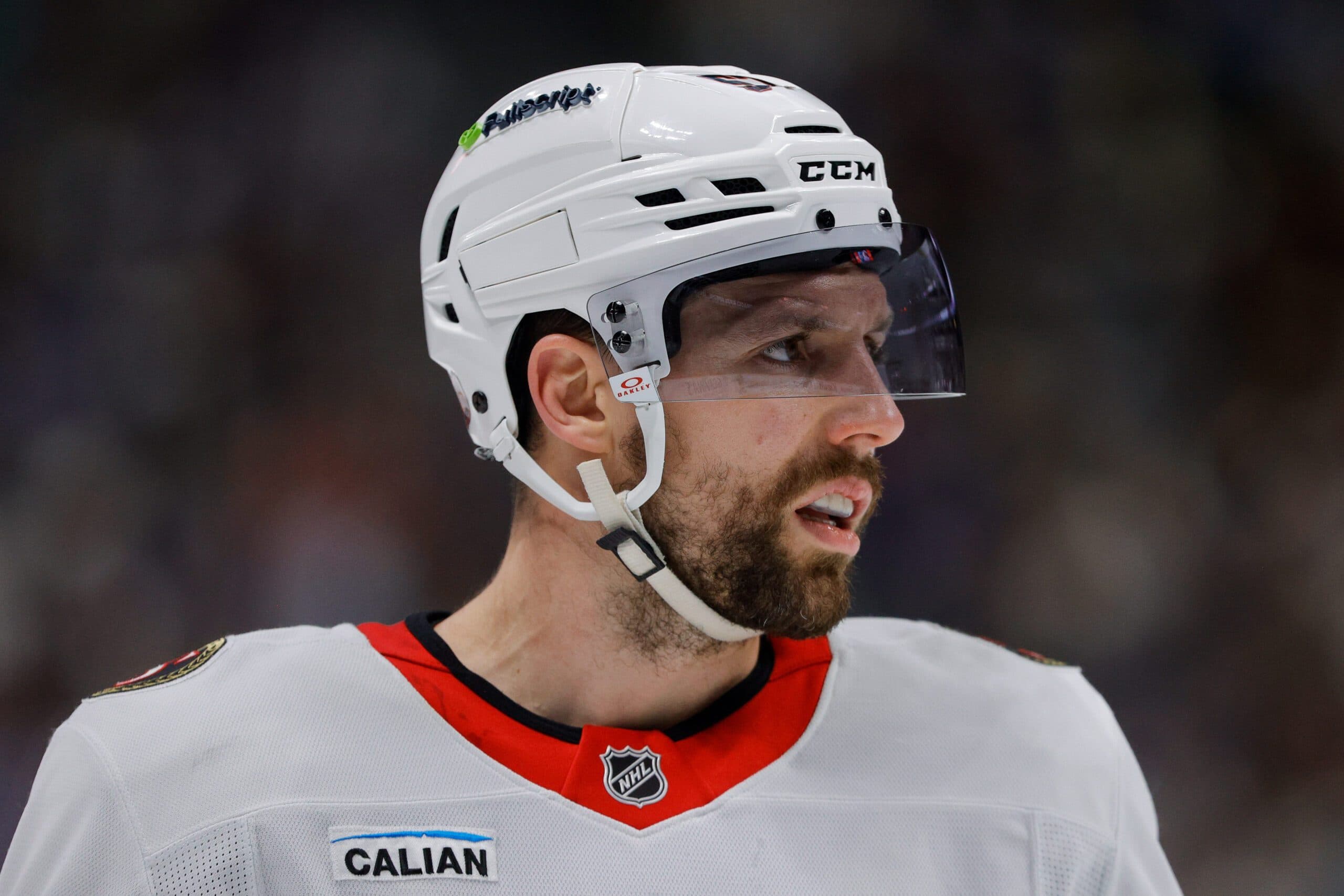 Perron will require surgery to repair the sports hernia.