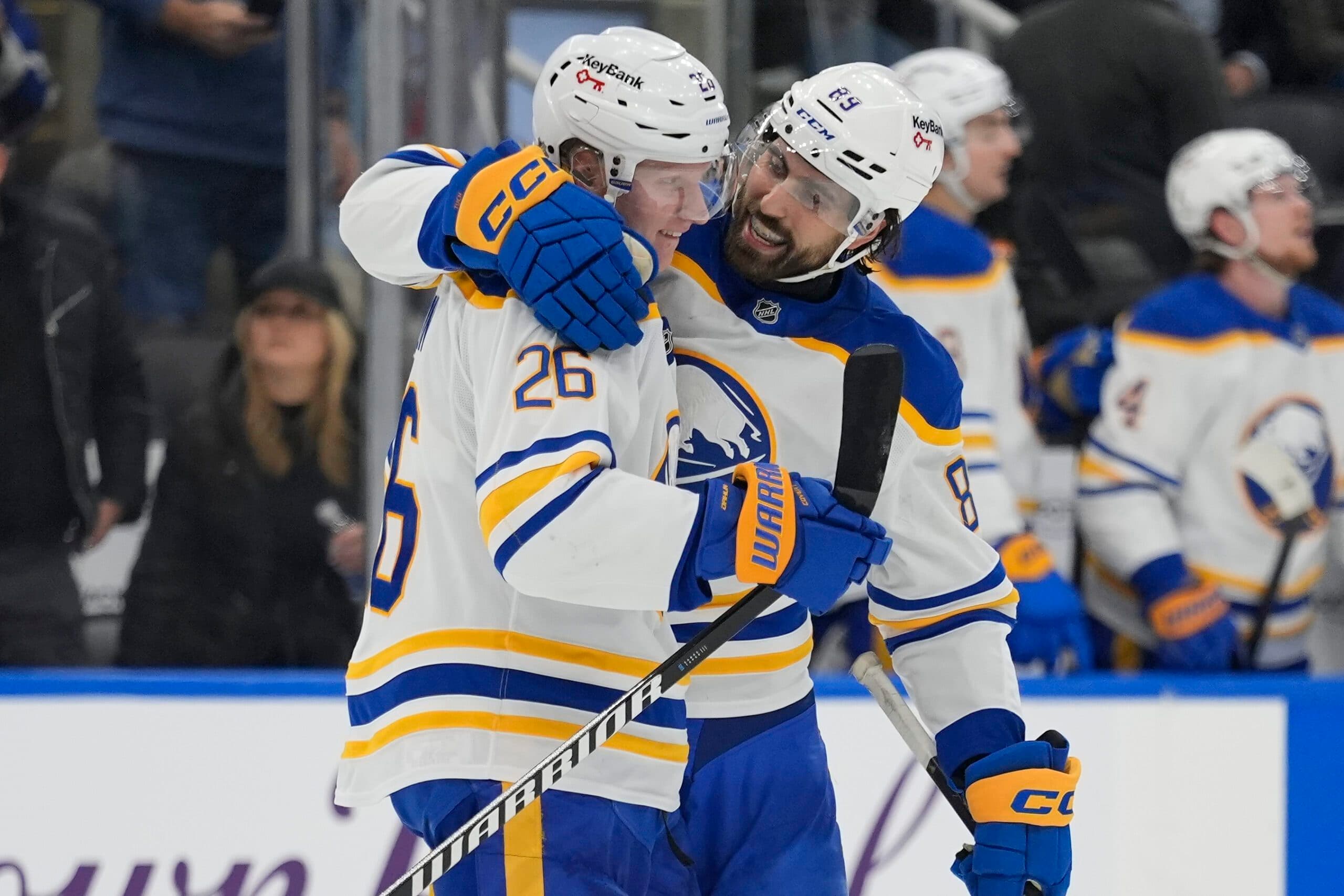 Rasmus Dahlin and Alex Tuch