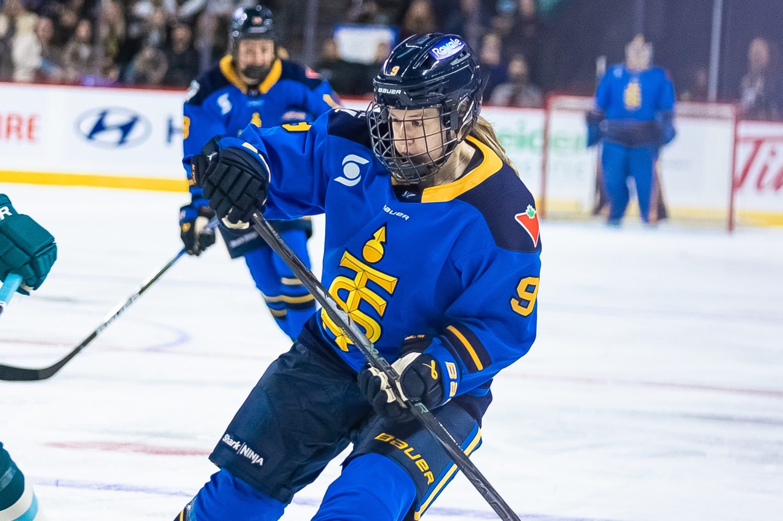Toronto Sceptres forward Daryl Watts