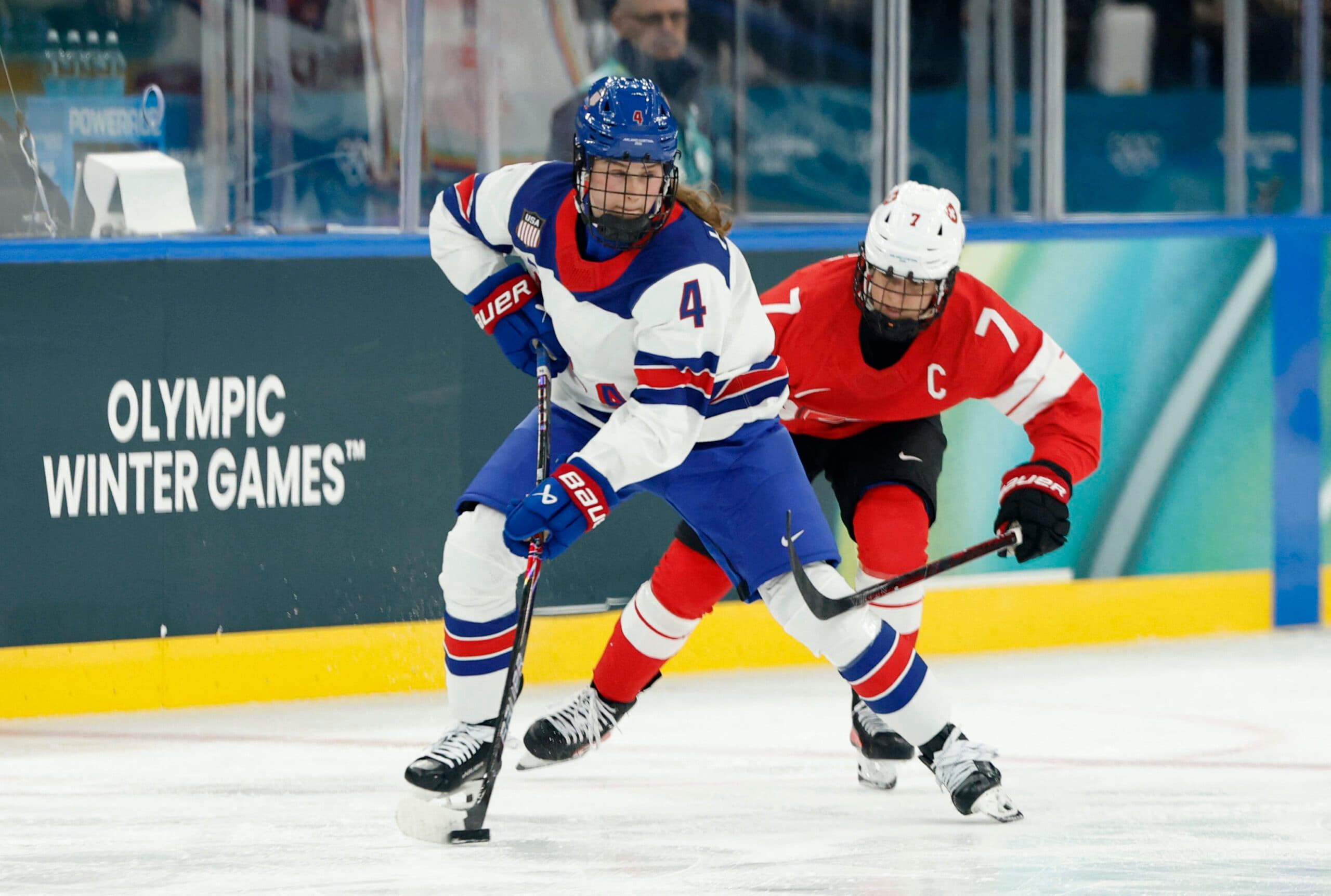 ‘She’s like Bobby Orr’: USA’s Matthew Tkachuk on Caroline Harvey’s dominance