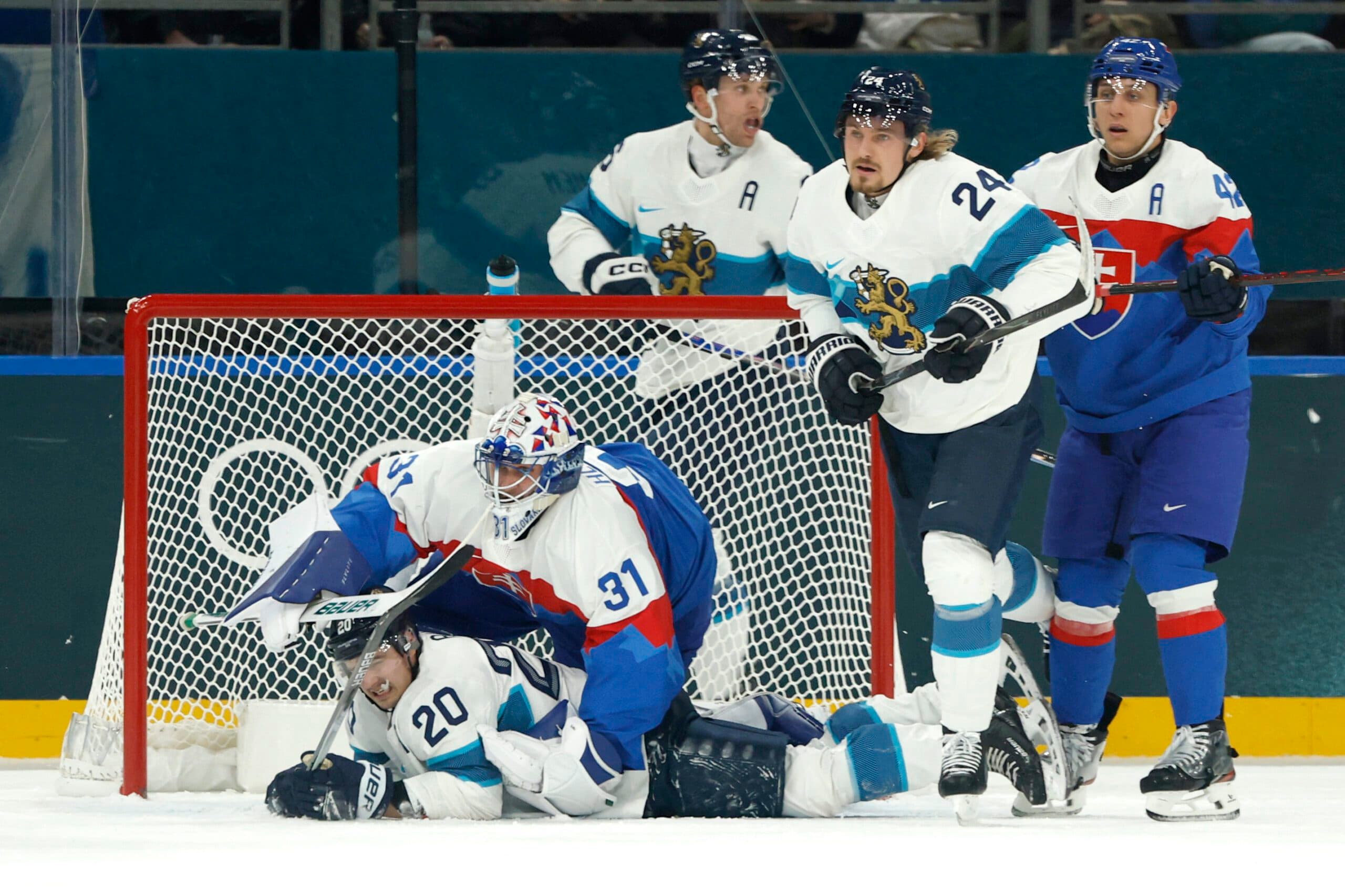 2026 Olympic Men’s Hockey: Top standouts from Finland vs. Slovakia