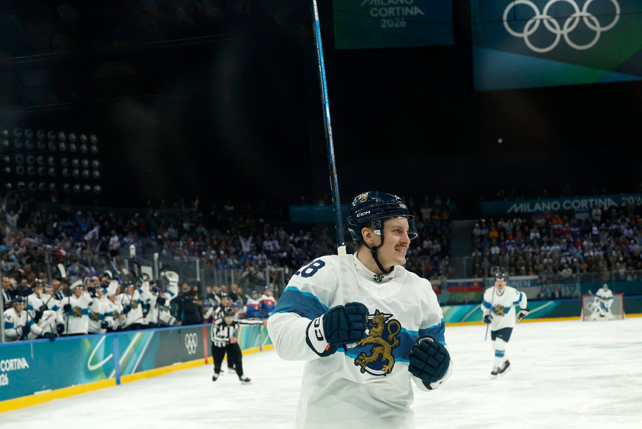 Kapanen has played just one game in the tournament so far.