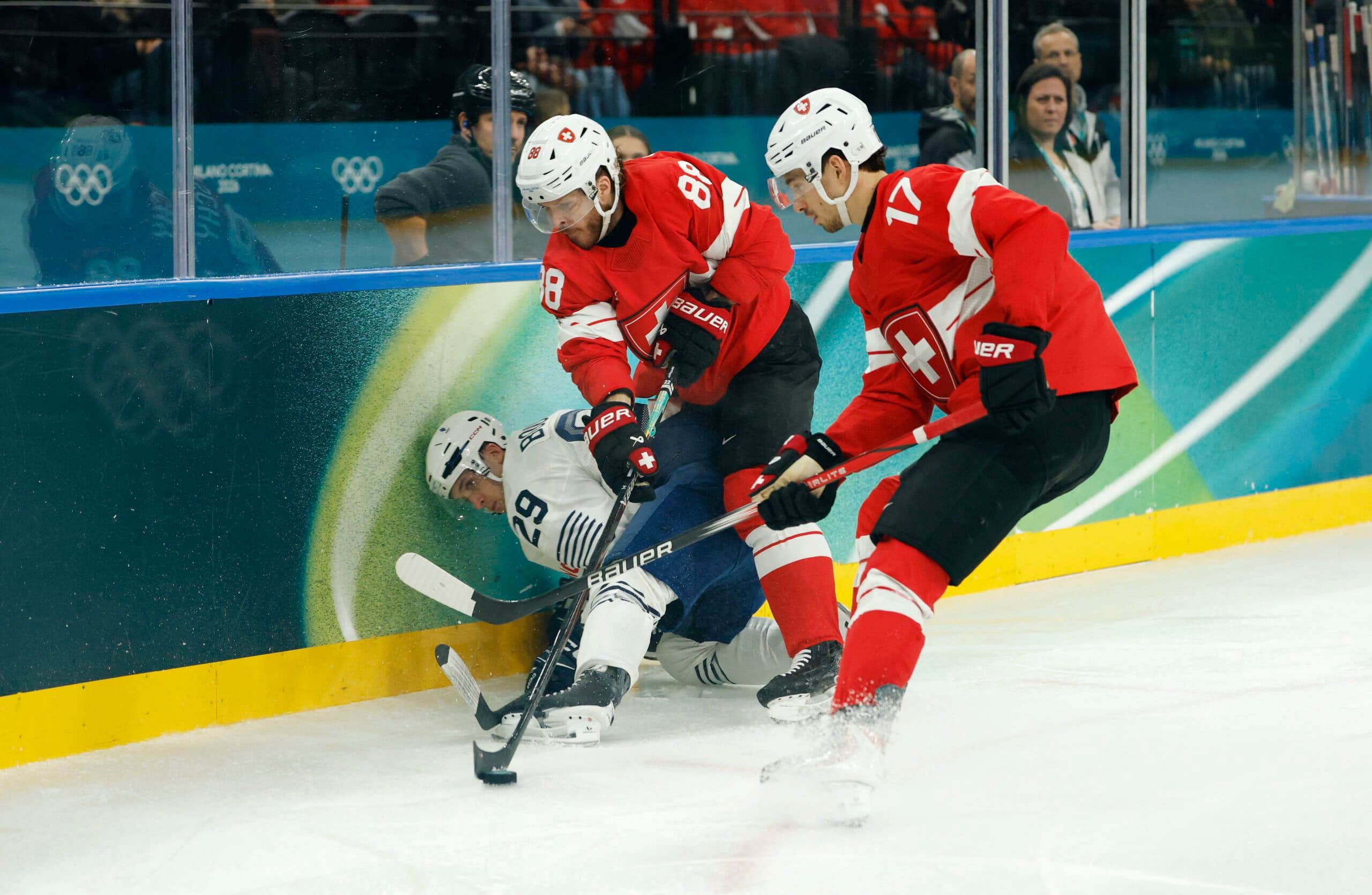 2026 Olympic Men’s Hockey: Top standouts from France vs. Switzerland