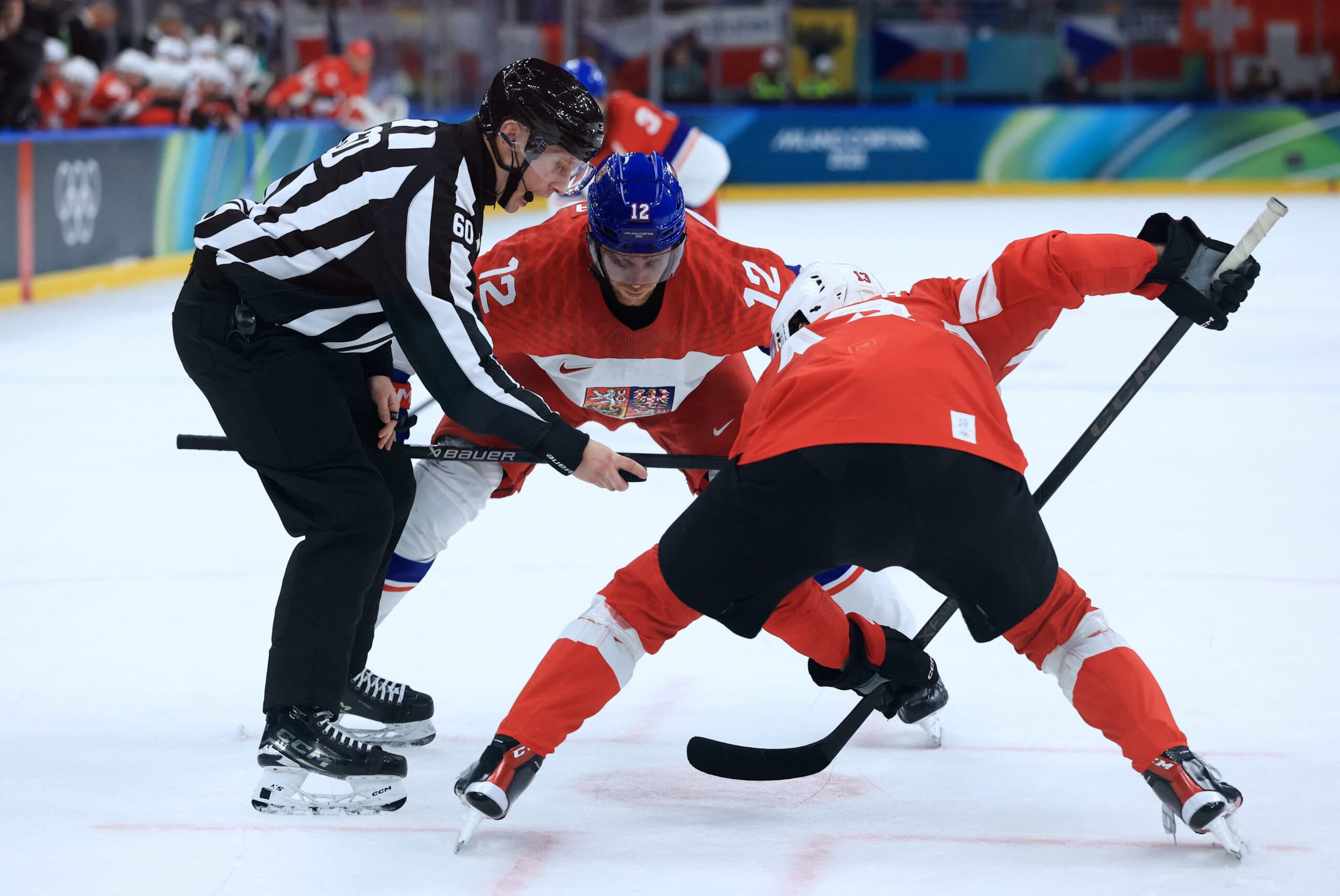 Faksa suffered an injury during Czechia's 4-3 overtime loss to Switzerland.