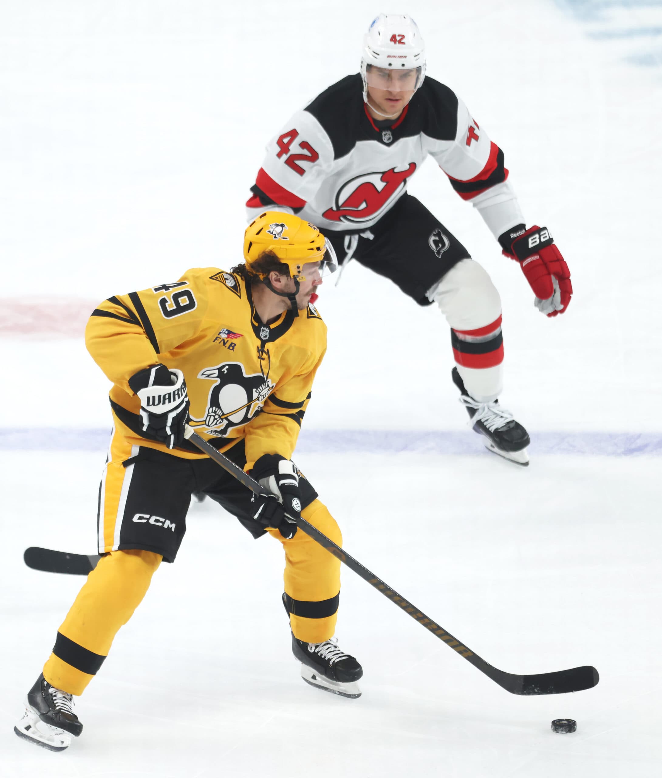 The Penguins acquired Girard from the Colorado Avalanche on Tuesday.