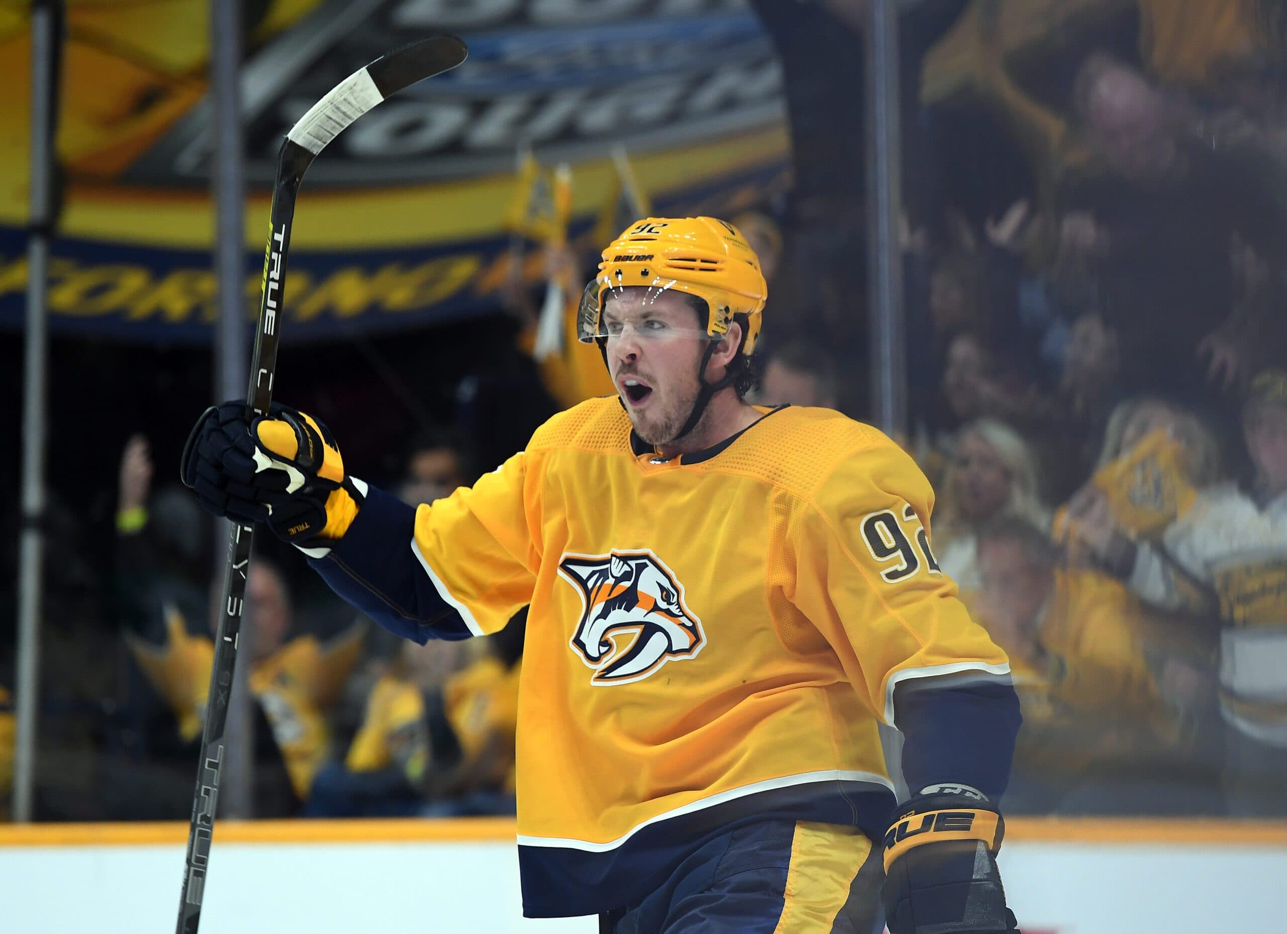 Johansen is sixth on the Nashville Predators' all-time scoring list.