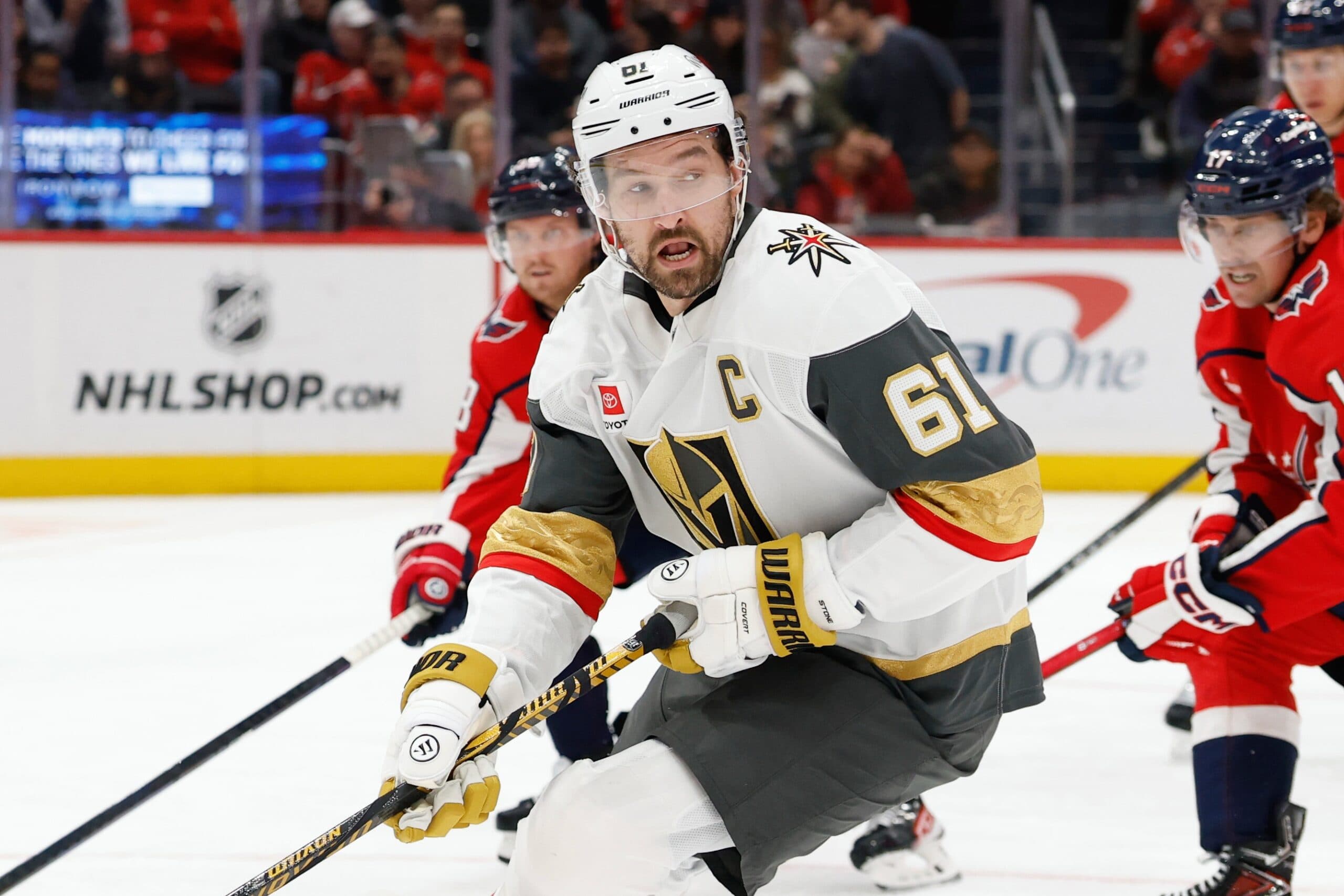 Golden Knights’ Mark Stone out day-to-day with upper-body injury
