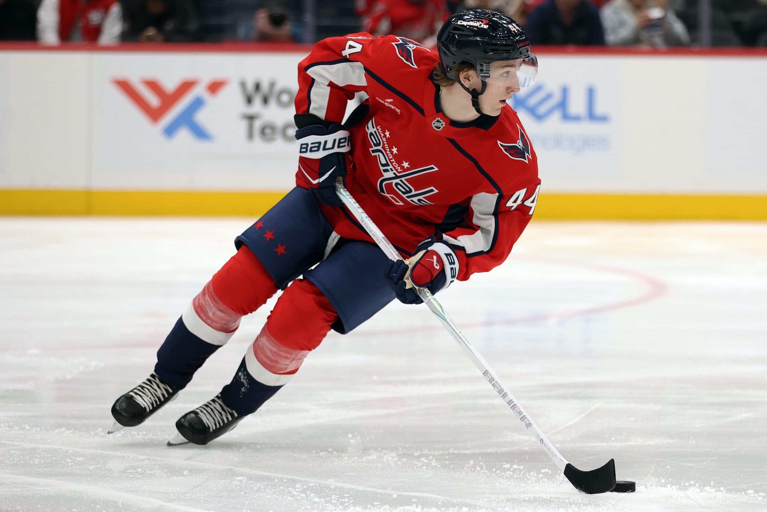 Cole Hutson shines in NHL debut for Capitals