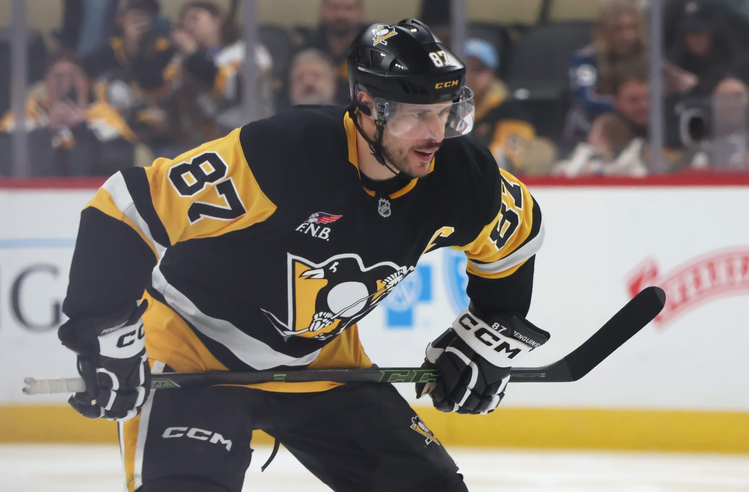 Penguins’ Sidney Crosby leaves game against Senators